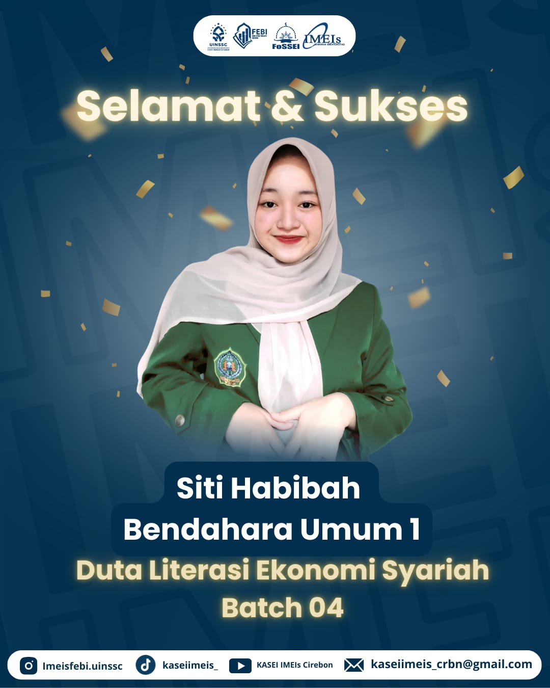 Prestasi IMEIs UIN Cirebon di SEF HIMAESA 2025: Juara Ganda Nasional dalam Olimpiade Ekonomi Syariah