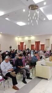 Rangkaian kegiatan FEBI Banking Days 2025, Himpunan mahasiswa Jurusan perbankan syariah (Himpasy) menyelenggarakan Seminar Internasional.