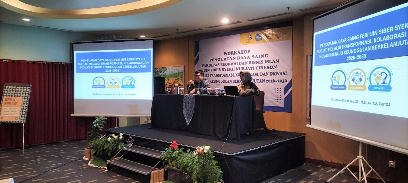 Jurusan Perbankan Syariah FEBI Sampaikan Apresiasi dan Dukungan atas Workshop Penguatan Daya Saing 2026–2030